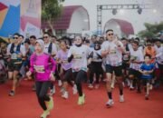 Alya Rohali Preman Pensiun Ikut Purwokerto Half Marathon 2024 Bersama Ribuan Pelari, Anak-Anak Sekolah Bunyikan Kentong di Rute yang Dilalui